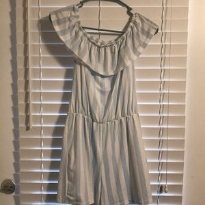 Light baby blue romper